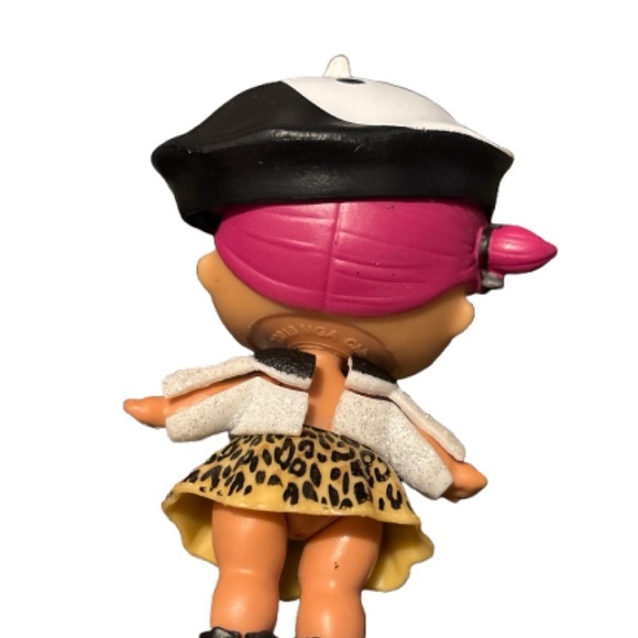 2/$25 Glam Glitter CherryLol Surprise with Leopard Skirt and Black Beret - Picture 2 of 7